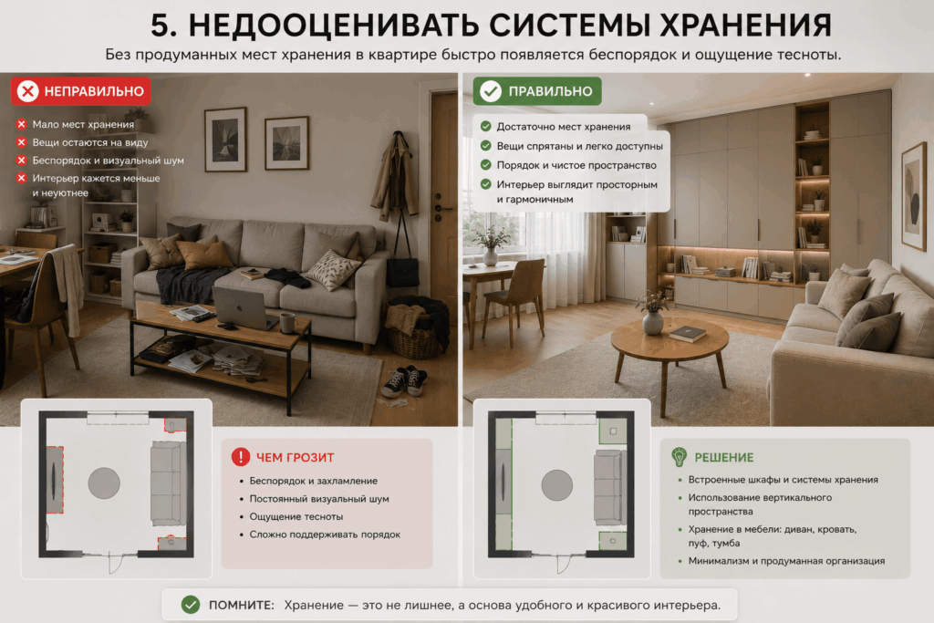 Недооценивать системы хранения